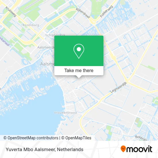 Yuverta Mbo Aalsmeer map