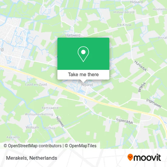 Merakels map