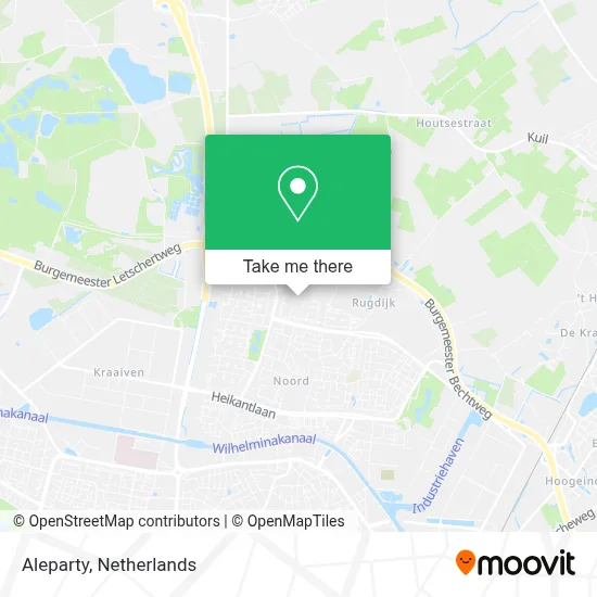 Aleparty map
