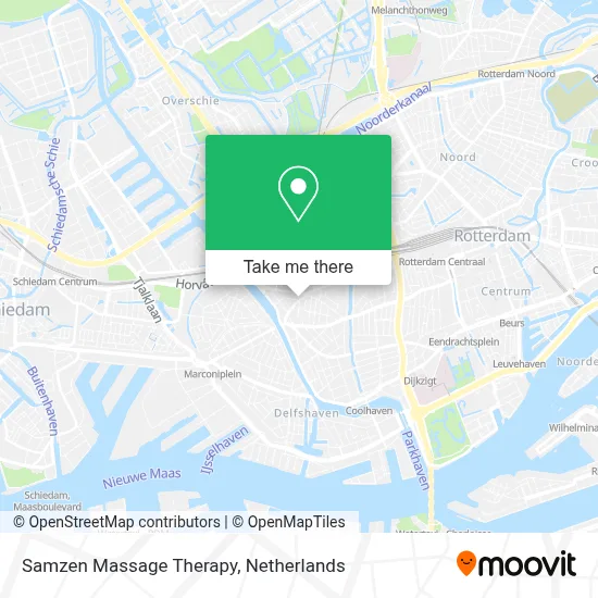 Samzen Massage Therapy map