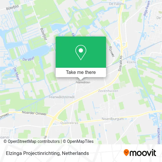 Elzinga Projectinrichting map