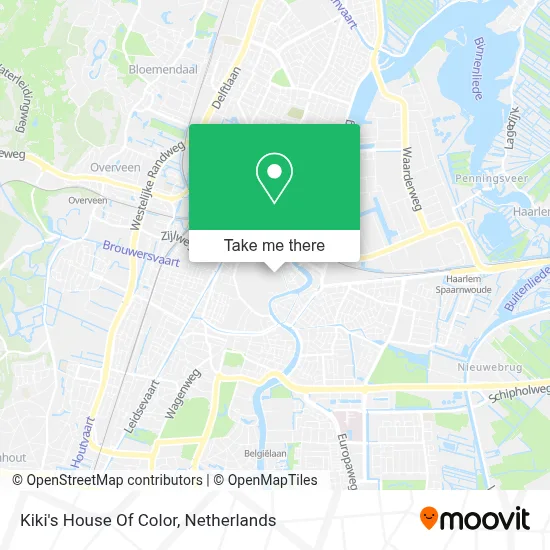 Kiki's House Of Color map