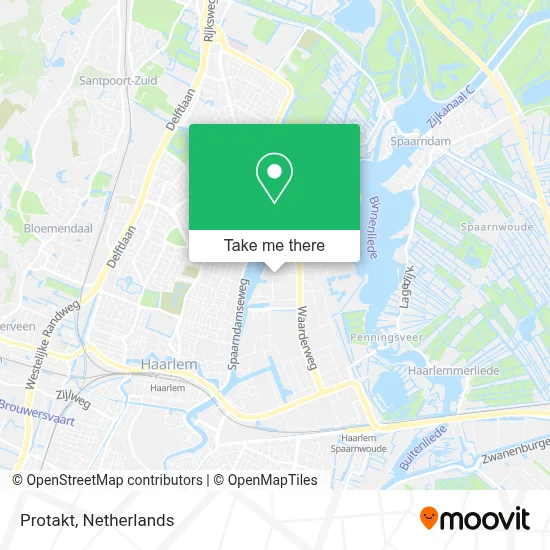 Protakt map