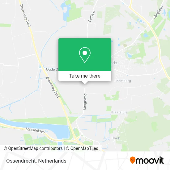 Ossendrecht map