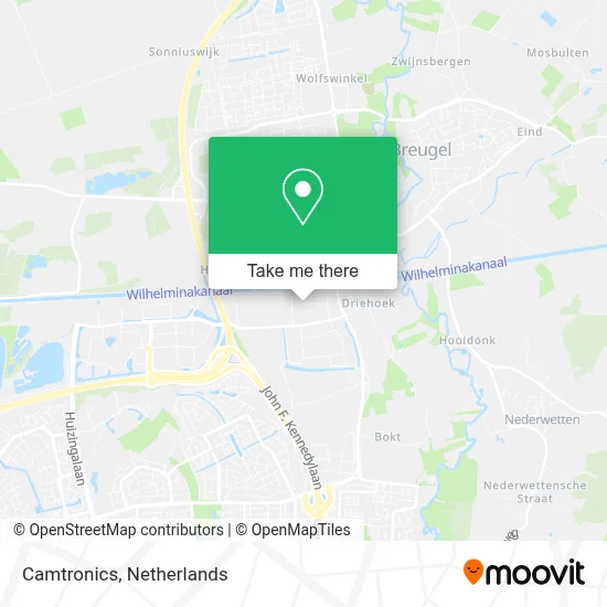 Camtronics map