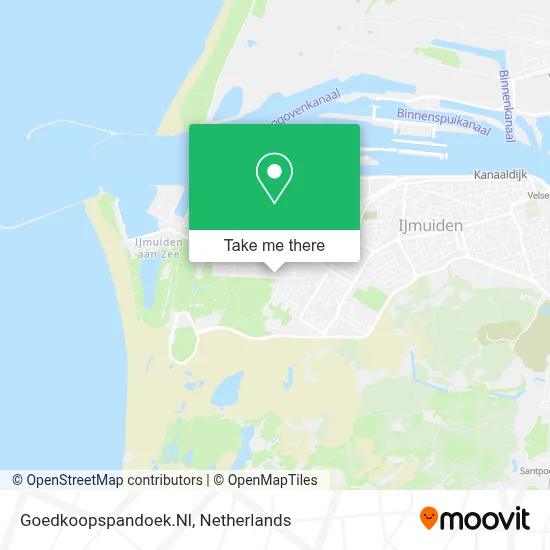 Goedkoopspandoek.Nl map