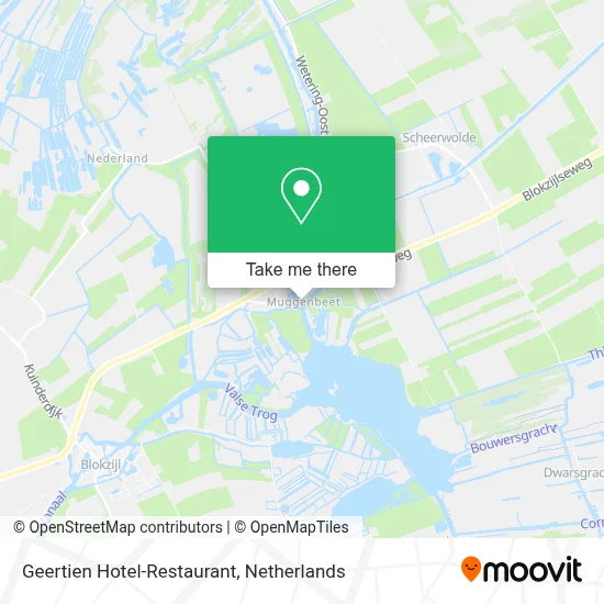 Geertien Hotel-Restaurant map