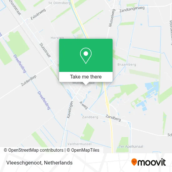 Vleeschgenoot map