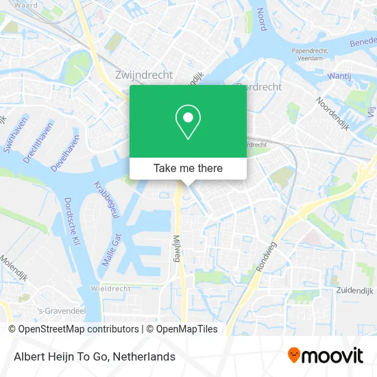 Albert Heijn To Go map