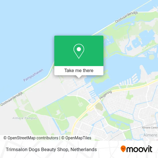 Trimsalon Dogs Beauty Shop map