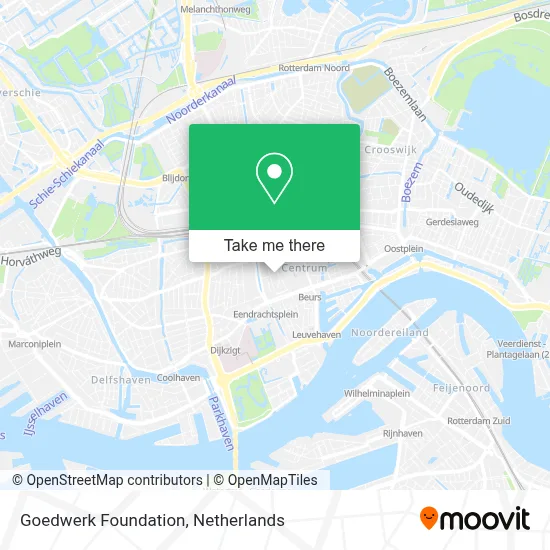 Goedwerk Foundation map