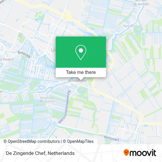 De Zingende Chef Karte
