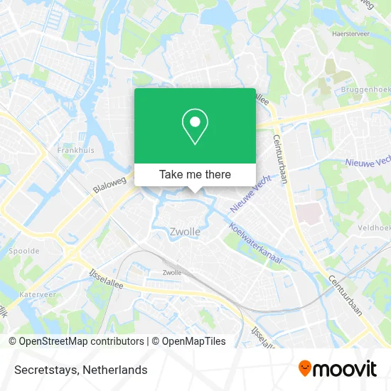 Secretstays map
