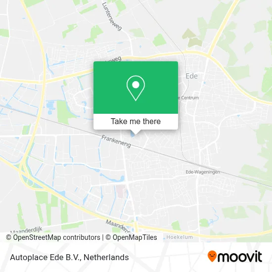 Autoplace Ede B.V. map