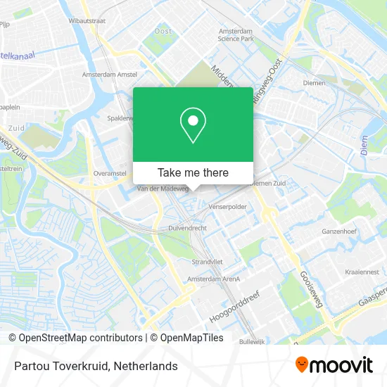 Partou Toverkruid map