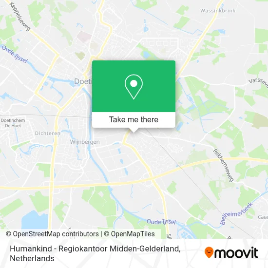 Humankind - Regiokantoor Midden-Gelderland map