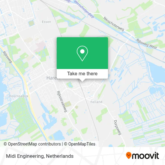 Midi Engineering map