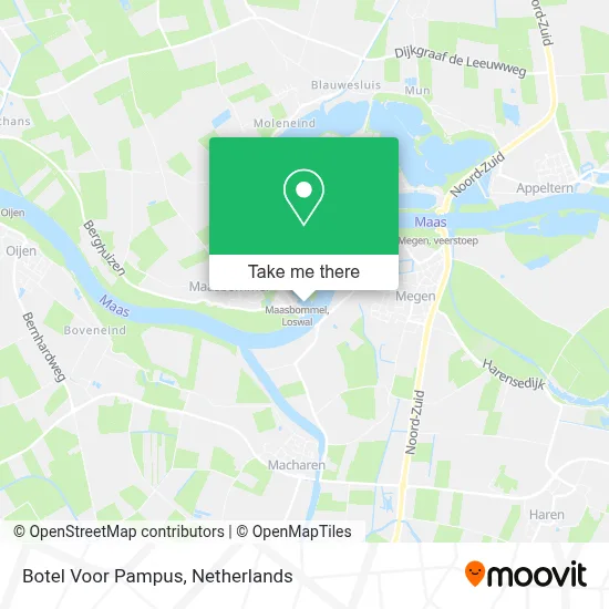 Botel Voor Pampus map