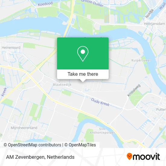 AM Zevenbergen map