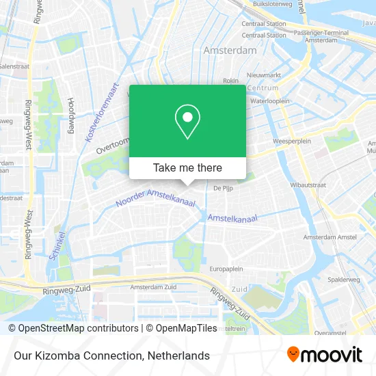Our Kizomba Connection map