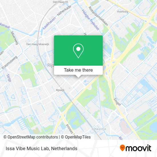 Issa Vibe Music Lab map