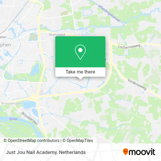 Just Jou Nail Academy map