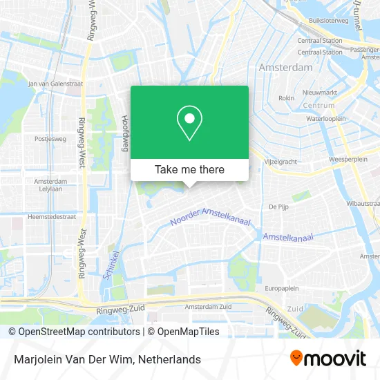 Marjolein Van Der Wim map