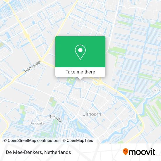 De Mee-Denkers map