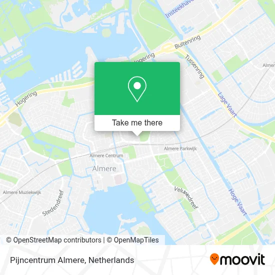 Pijncentrum Almere map