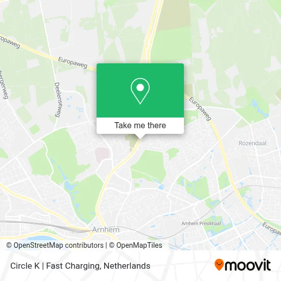 Circle K | Fast Charging Karte