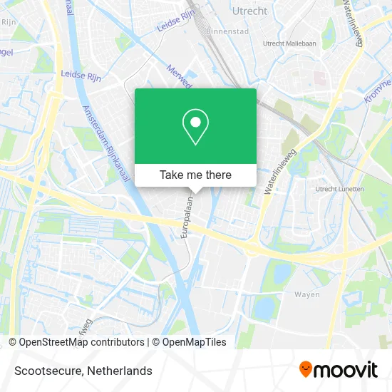 Scootsecure map