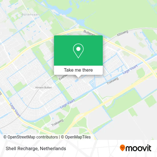 Shell Recharge map