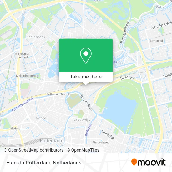 Estrada Rotterdam map