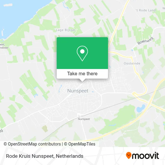 Rode Kruis Nunspeet map