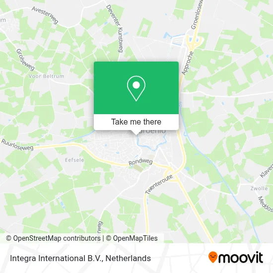 Integra International B.V. map