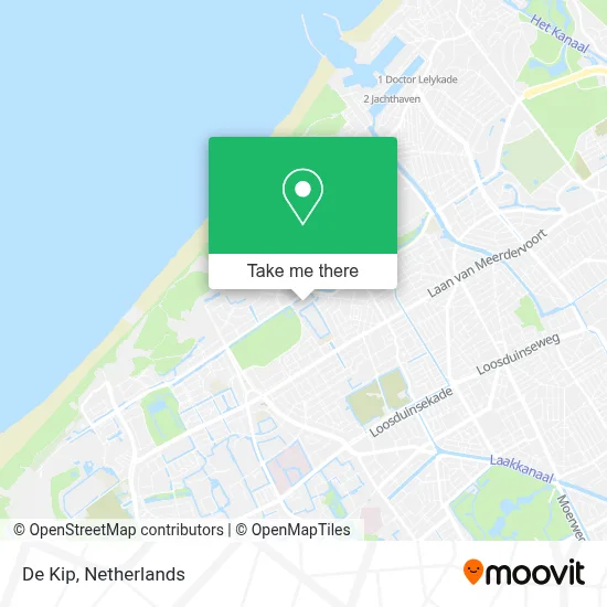 De Kip map