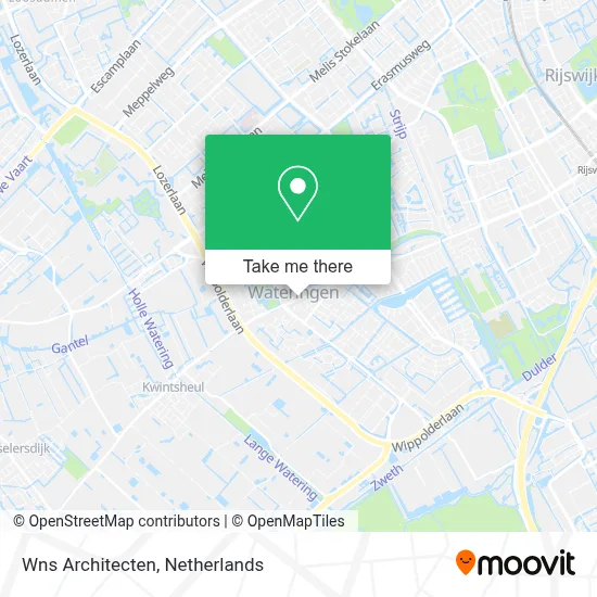 Wns Architecten map