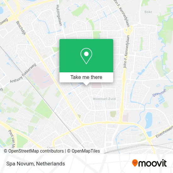 Spa Novum map