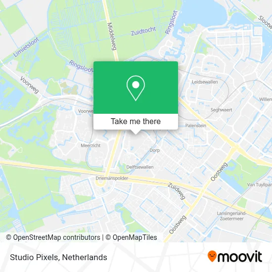Studio Pixels Karte