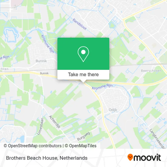 Brothers Beach House map
