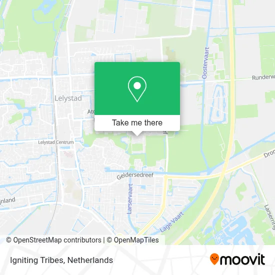 Igniting Tribes map