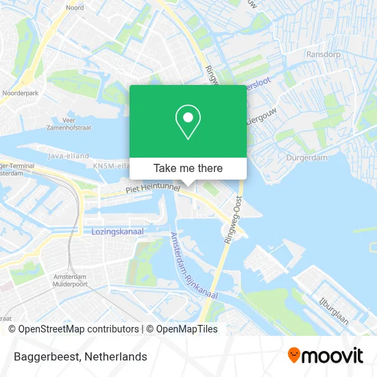 Baggerbeest map