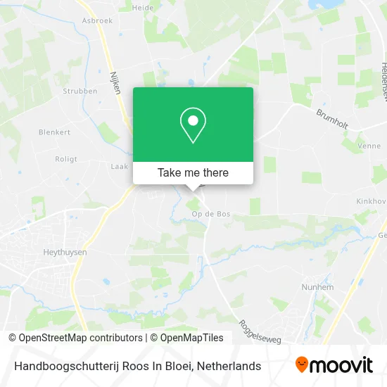 Handboogschutterij Roos In Bloei map