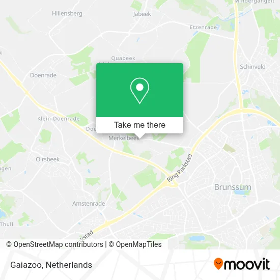 Gaiazoo map