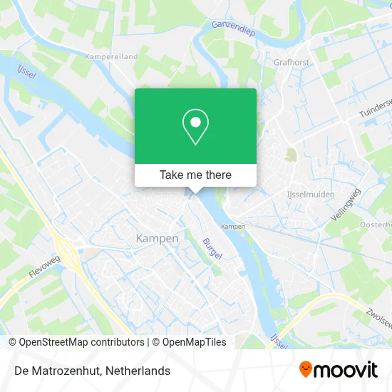 De Matrozenhut map