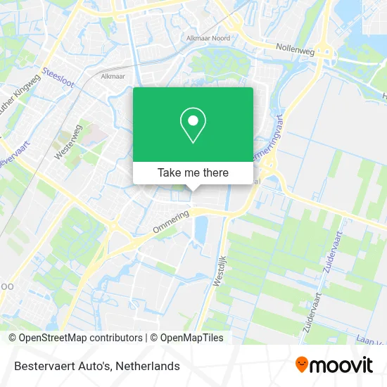 Bestervaert Auto's map