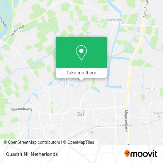 Quadrit.Nl map