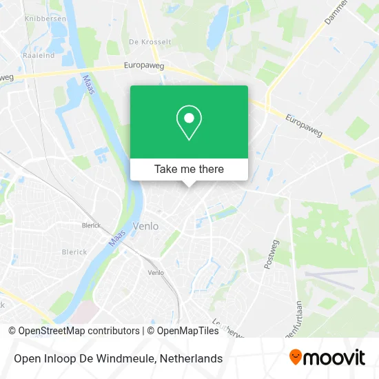 Open Inloop De Windmeule map