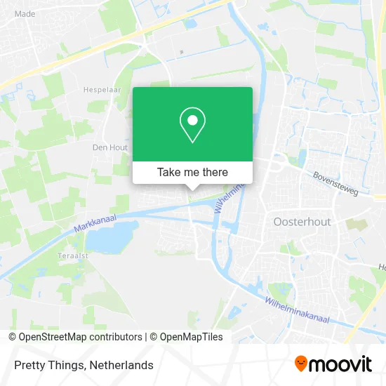 Pretty Things map