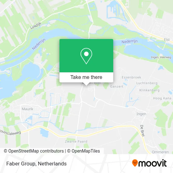 Faber Group map